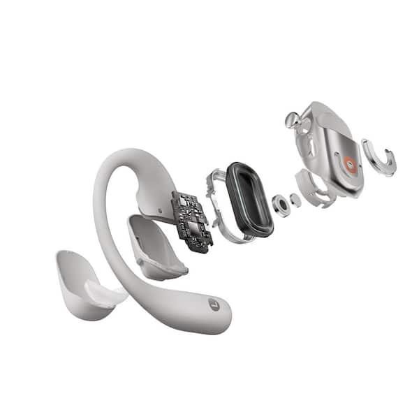 SHOKZ Open Fit 2+True Wireless Bluetooth Earbuds Gray T921-ST-GY