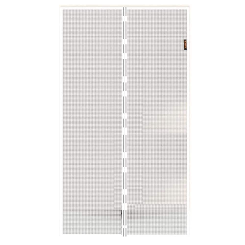 KIWDZFU 32 in. x 80 in. Reversible White Polyester Fiberglass