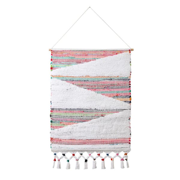 HomeRoots Charlie Bohemian Wall Hanging by Unknown Unframed Art Print 7 in. x 7 in.