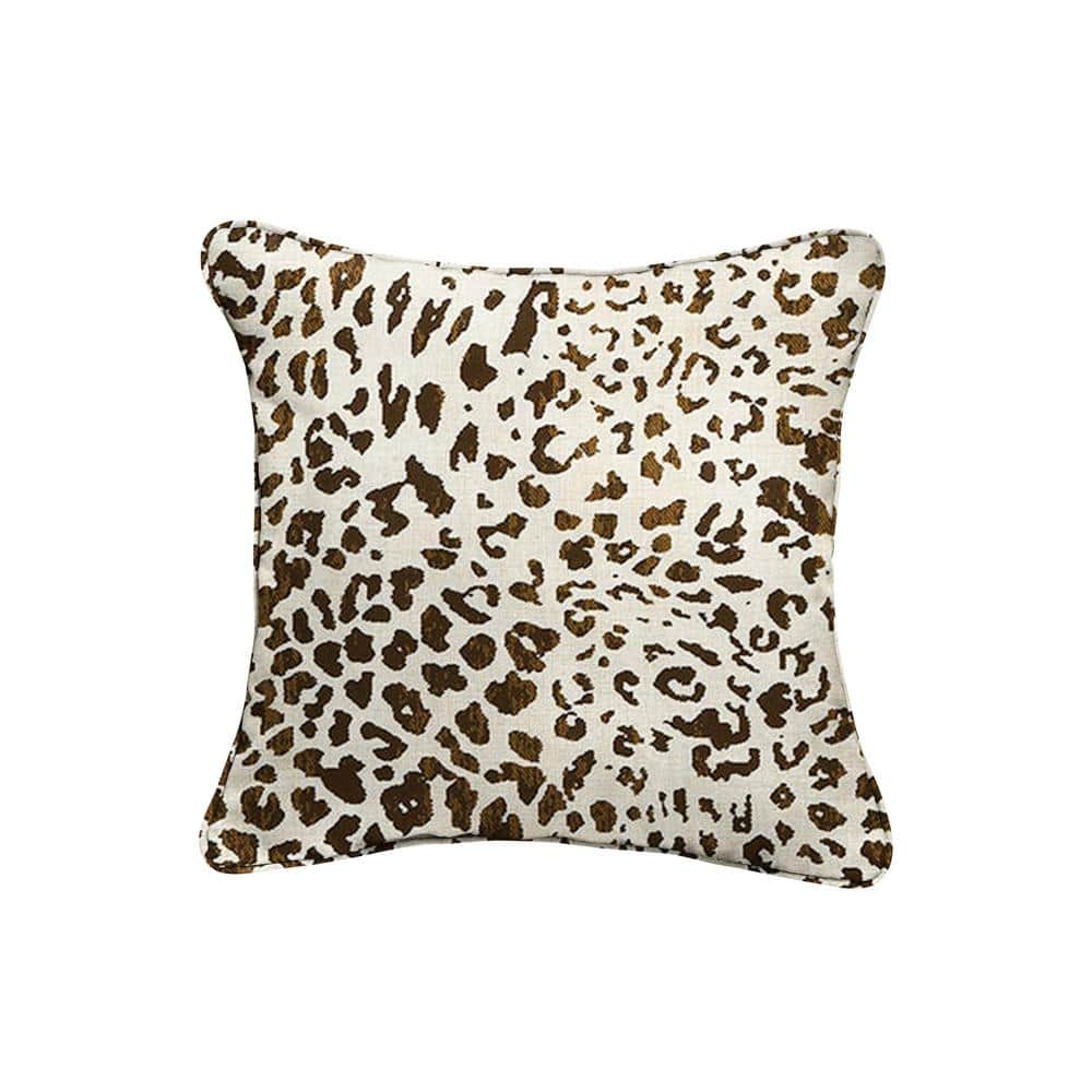 Sunbrella Instinct Espresso Outdoor Corded Throw Pillows (2-Pack)