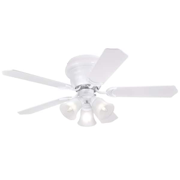 Westinghouse Contempra Trio 42 in. LED White Ceiling Fan with Light Kit