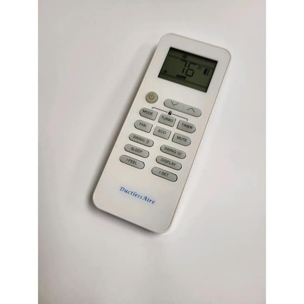 DuctlessAire 19 SEER AC Remote