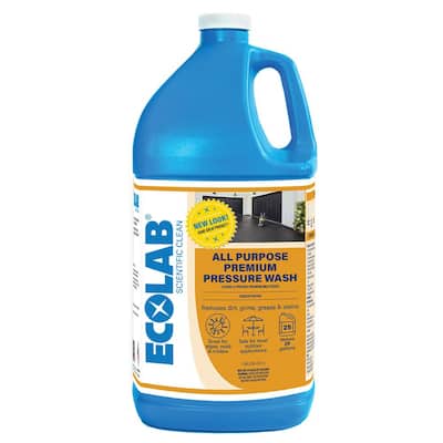 1 Gal. All Purpose Premium Pressure Wash Concentrate, Removes Stains on Patios, Cars, Wood and Utility Trailers