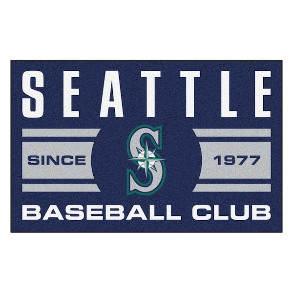 FANMATS MLB Seattle Mariners Navy Blue 2 ft. x 3 ft. Area Rug 18483 - The  Home Depot