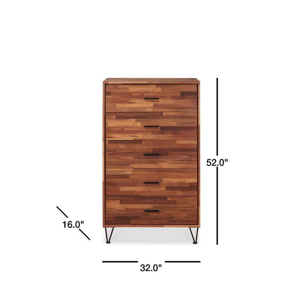 Acme Furniture Deoss Dresser Walnut Finish