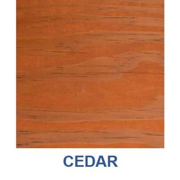 Seal-once SO7523 1 Gal Nano + Poly Premium Wood Sealer Cedar Color