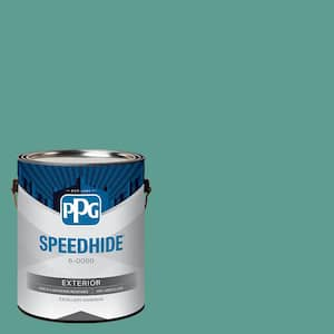 1 gal. Treasure Isle PPG1141-5 Semi-Gloss Exterior Paint