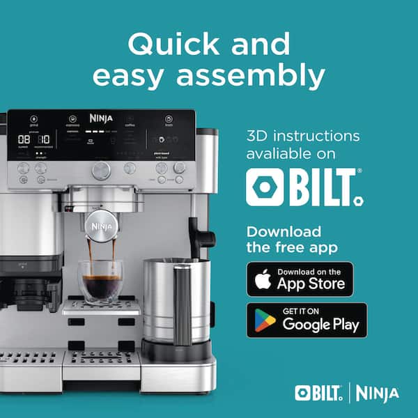 SharkNinja Ninja 8-Cups Luxe Cafe Premier Series 3-in-1 Espresso
