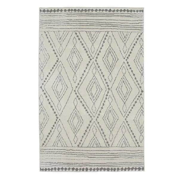 Mohawk Home Vado Cream 5 ft. x 8 ft. Geometric Area Rug