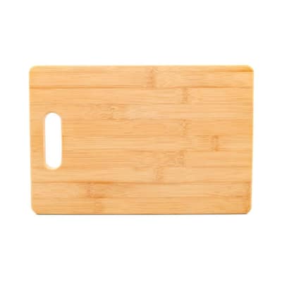 7-7/8 in. x 11-13/16 in. x 1/2 in. Bamboo Cutting Board with Handle