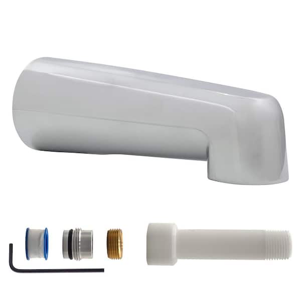 WESTBRASS Polished Chrome Bathtub Spout WESTBRASS Polished Chrome Bathtub Spout