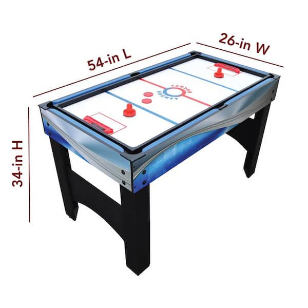 54-in 4-in-1 25.75 Multi-Game Table