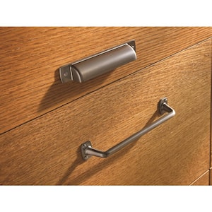 Rochdale 3-3/4 in. (96mm) Classic Graphite Cabinet Cup Pull