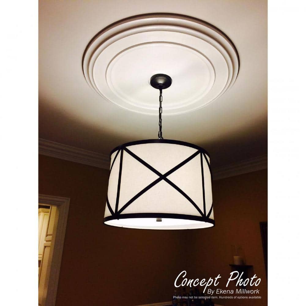 Iridescent Gold Decorative Ceiling Medallion