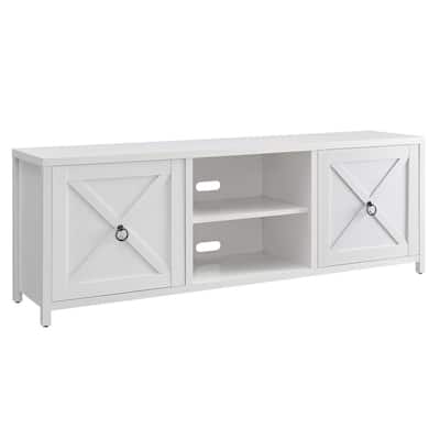 Granger 68 in. White TV Stand Fits TV's up to 80 in.