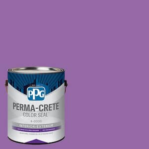 Color Seal 1 gal. PPG1249-6 Grape Popsicle Satin Interior/Exterior Concrete Stain