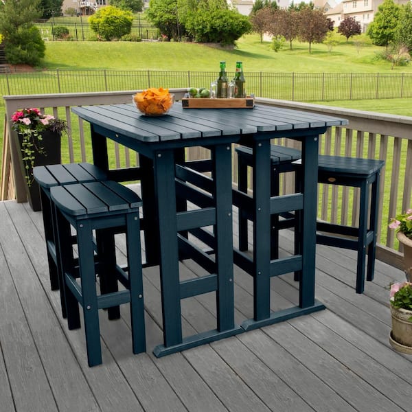 bar height patio table for 6