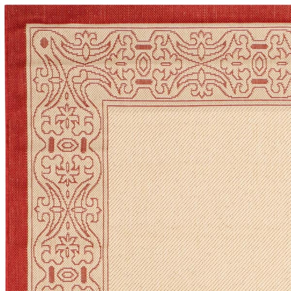 Details about   Safavieh Indoor Outdoor Natural Red Area Rugs CY2099-3701 
