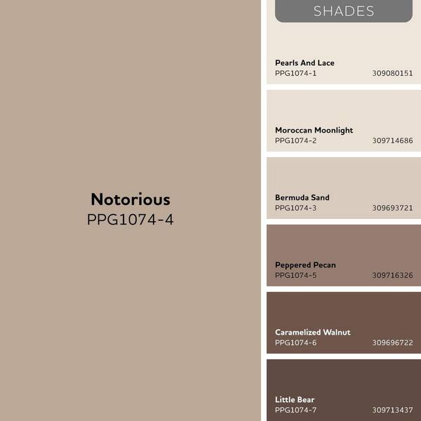 Glidden Diamond #PPG1074-4 Notorious Eggshell Interior Paint