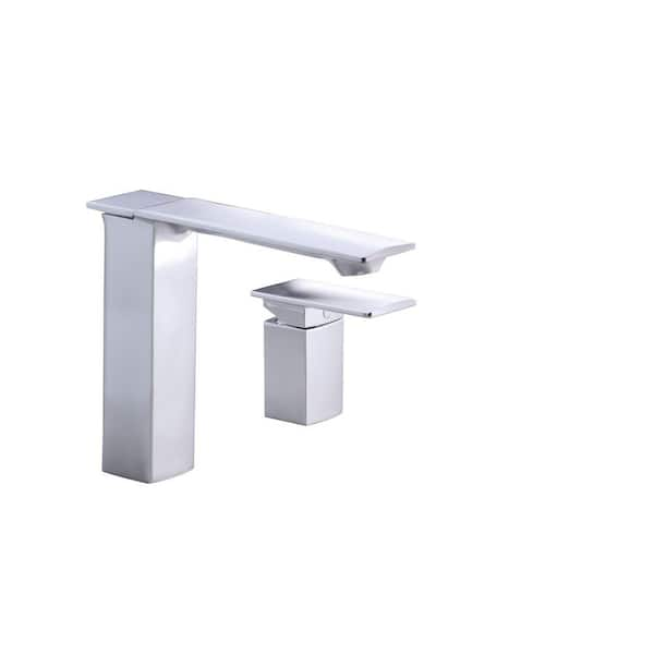 KOHLER Stance Single Handle Bath or Deck Mount Faucet in Vibrant Brushed Nickel