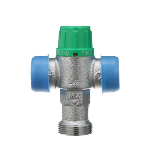 Wilkins 1 in. ZW1070XL Aqua-Gard Thermostatic Mixing Valve with