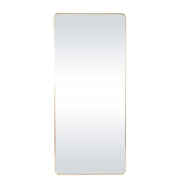 CosmoLiving by Cosmopolitan 71 in. x 32 in. Rectangle Frameless Gold ...