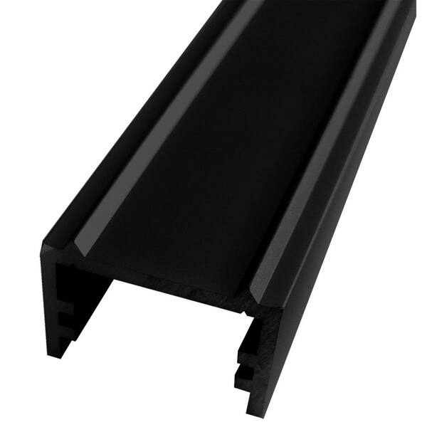 FORTRESS Evolver Black Aluminum Fence Directional Post Converter Kit