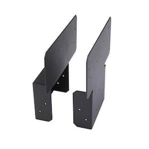 Evolution Steel Black Deck Framing Single Beam to Post Bracket