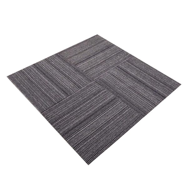 Wellco Rainbow Line - Gray Residential 19.7 x 19.7 in. Grip Strip ...