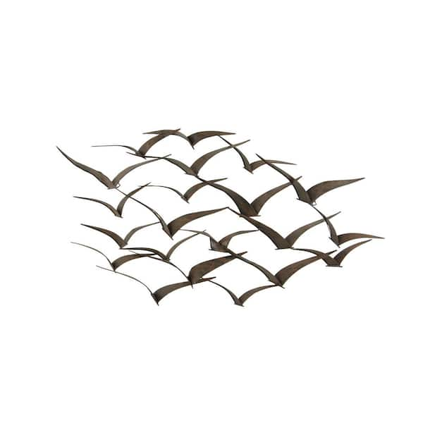 birds flying wall art