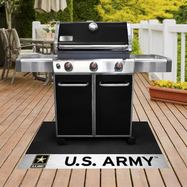 MIL - U.S. Army 42 in. x 26 in. Vinyl Grill Mat