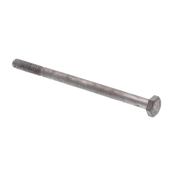 Prime-Line 1/4 in.-20 x 4 in. A307 Grade A Hot Dip Galvanized Steel Hex Bolts (15-Pack)
