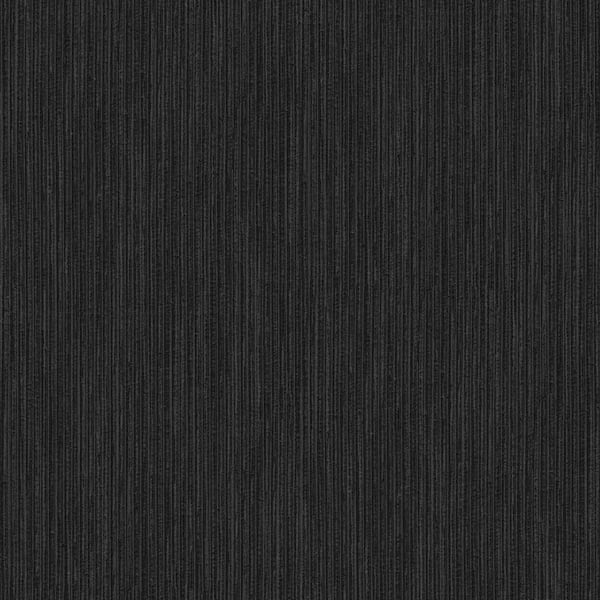 Unbranded Palazzo 2 Collection Black Plain Vertical Texture Vinyl on Non-Woven Non-Pasted Wallpaper Roll
