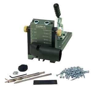 WEN WA1527 Metal Pocket Hole Jig Kit with L-Base, Step Drill Bit, and — WEN  Products