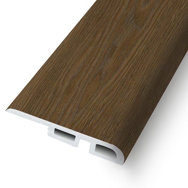 Waterproof Rigid Core Flush Reducer in the color Accolade 0.27 in. T x 1.69 in. W x 94 in. L