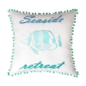 Seaside Retreat Pillow18 in. x 18 in.