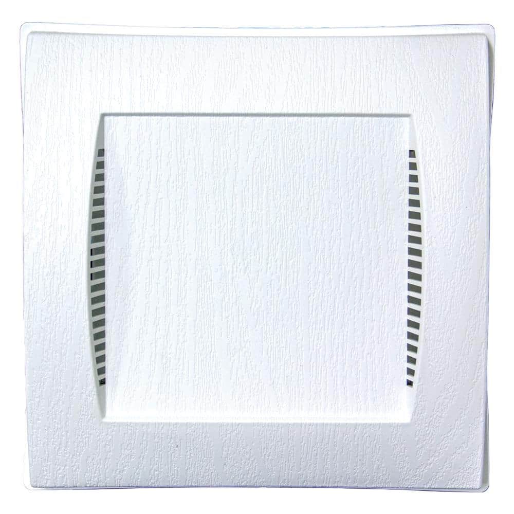 7.25 in. x 7.19 in. White Polypropylene Plumbing/Hose Mounting Block Intake Exhaust Vent 7.25 in. x 7.19 in. White Polypropylene Plumbing/Hose Mounting Block Intake Exhaust Vent