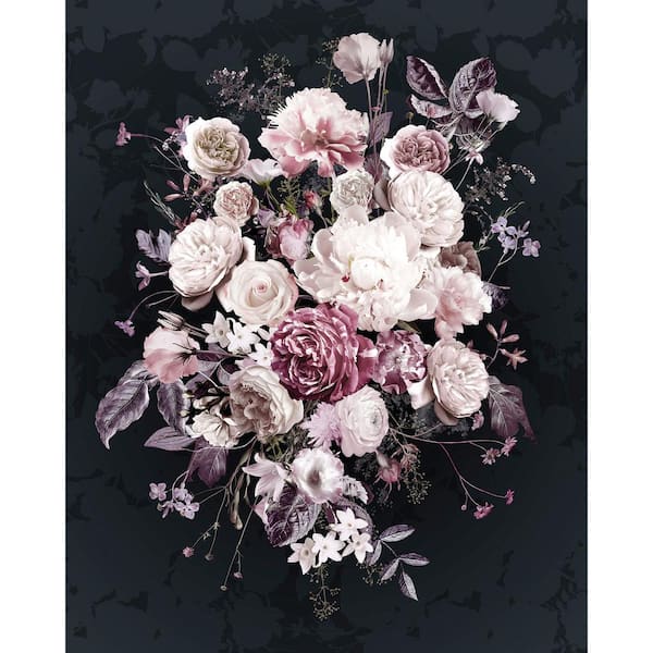 Komar Bouquet Noir Wall Mural