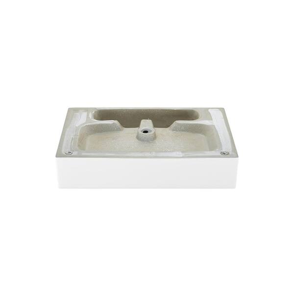 Swiss Madison Claire 24 Console Sink White Basin - Gold