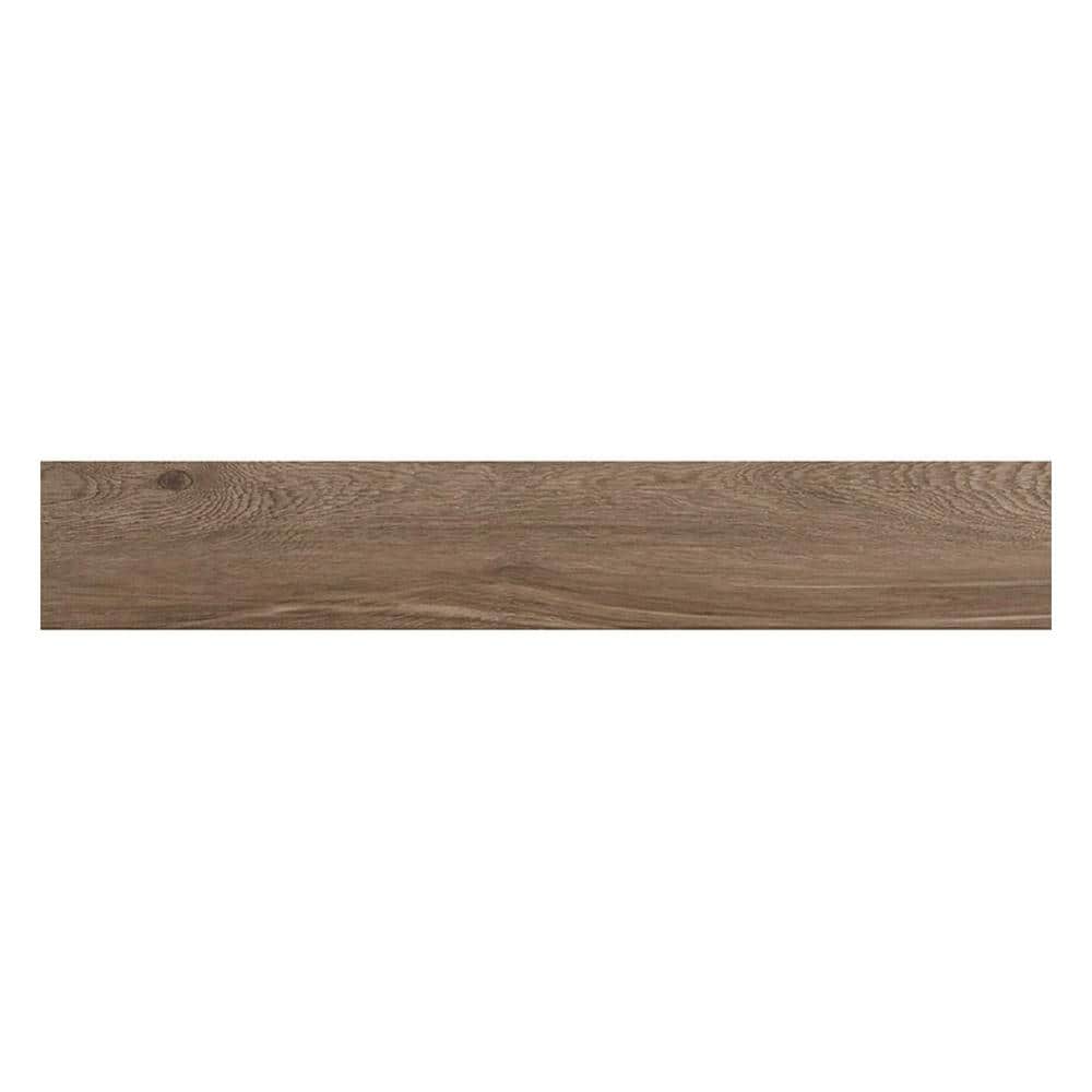Apollo Tile Woodnote Brown 6 in. x 6 in. Matte Porcelain Wall and Floor ...