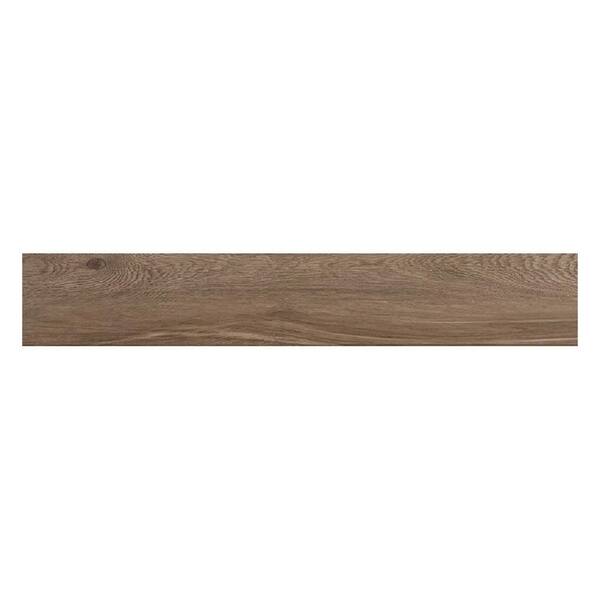 Apollo Tile Woodnote Brown 6 in. x 6 in. Matte Porcelain Wall and Floor ...