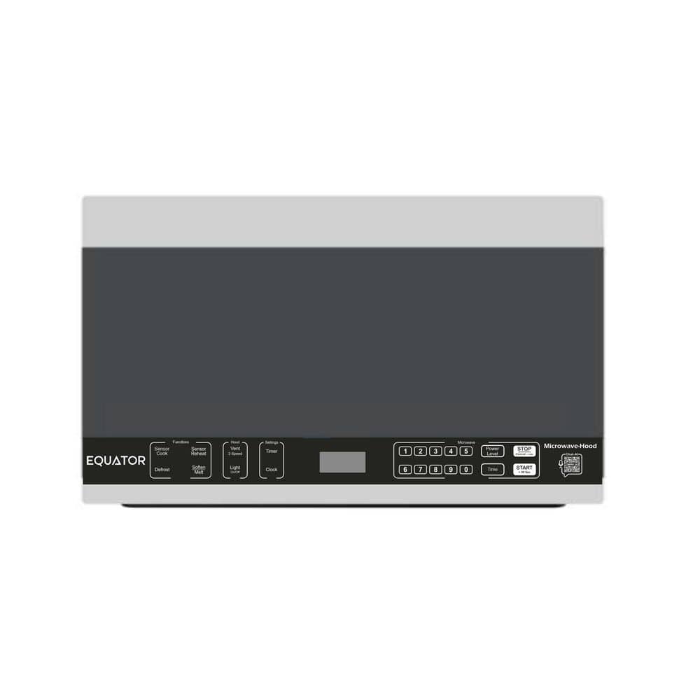 24 in. Over-the-Range Microwave with Vent Hood, 1.4 cu. ft. 1000W, 300 CFM, Stainless Steel
