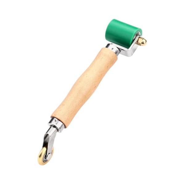 40mm High-Heat Silicone Seam Roller – Wood Handle, 260°C Resistant For PVC Welding And Roofing