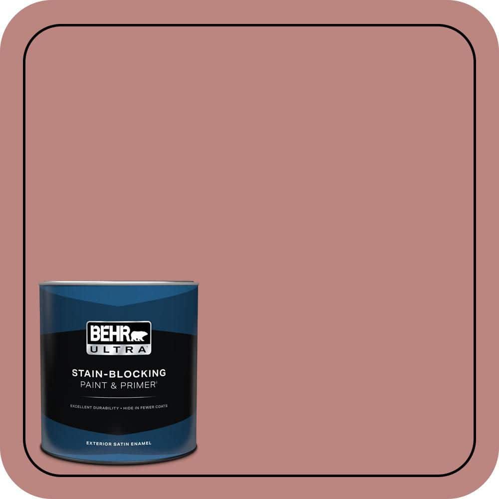 1 qt. #S150-4 Red Clover Satin Enamel Exterior Paint & Primer price history on PriceWatchPro