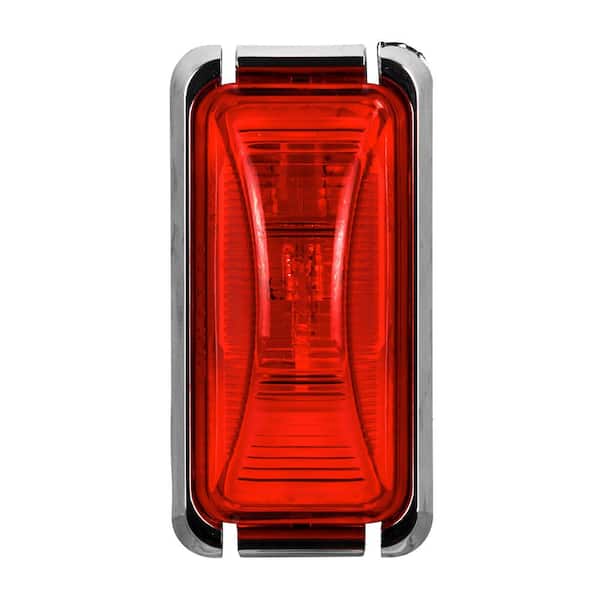 Blazer International Clearance 2-7/8 in. Mini Rectangular Lamp Red