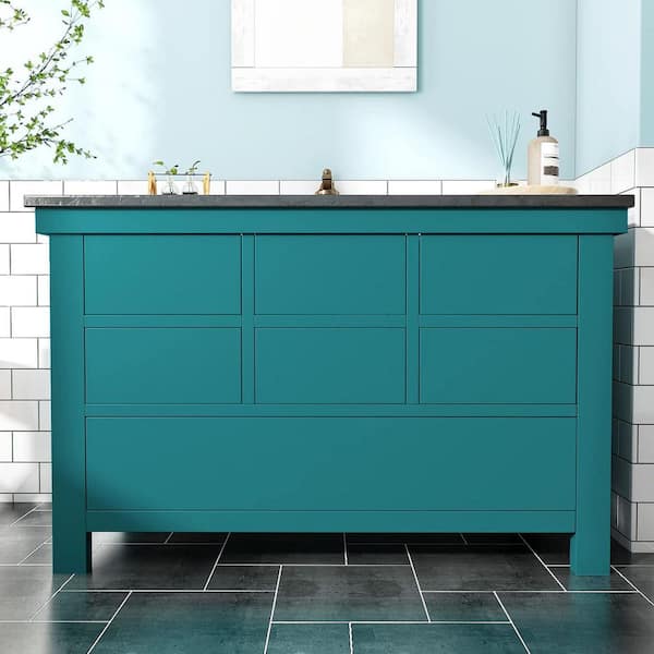 Biyoee Teal Peel And Stick Wallpaper – Matte Solid Color, 15.7" X 472" Waterproof Vinyl Roll For Cabinets & Walls