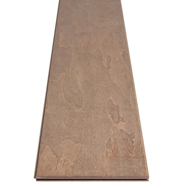 Shaw Canaveral Maize Maple 3/8 In. T X 6.3 in. W Tongue and Groove Scraped Engineered Hardwood Flooring (30.48 sq.ft./case)