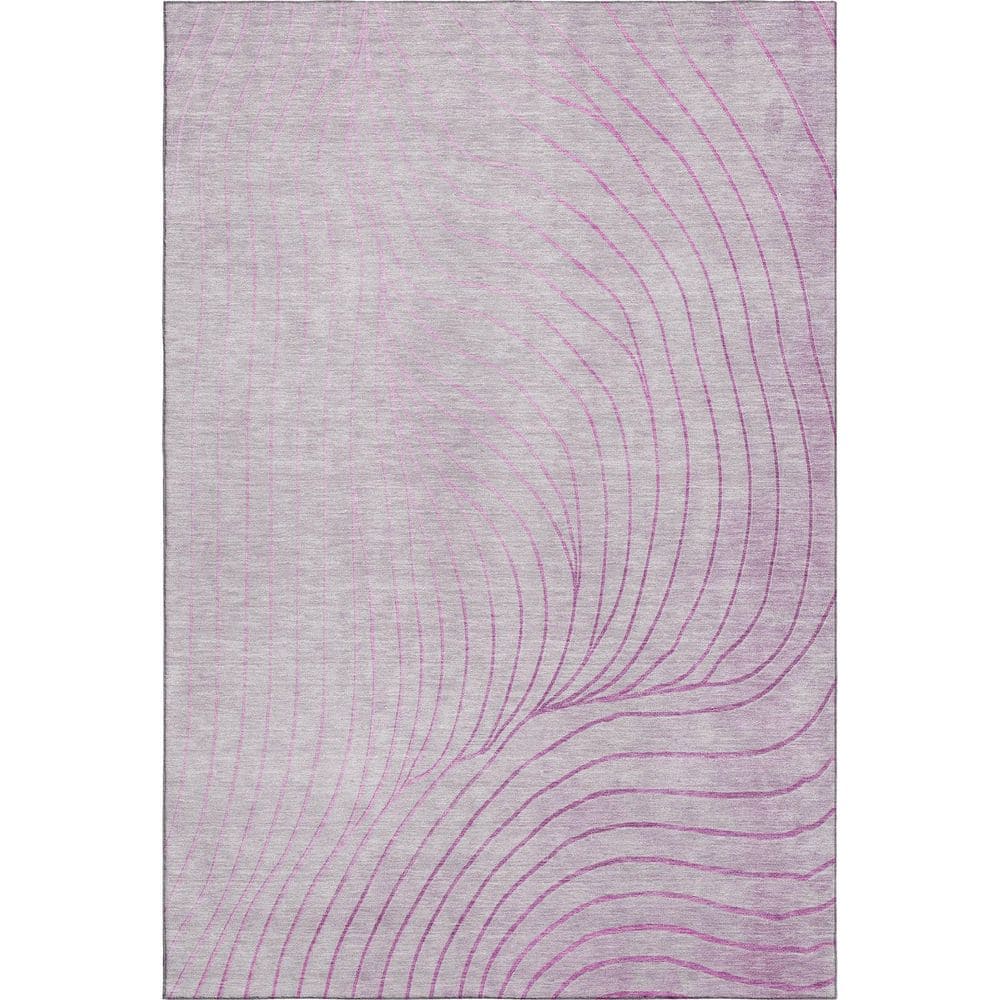 Mayfield Premium Machine Washable Abstract AMF2107 Blush 5 ft. x 7 ft. 6 in. Area Rug price history on PriceWatchPro
