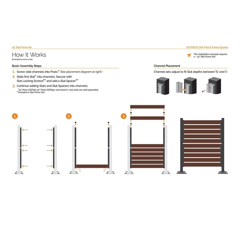 24 in. Galvanized Steel Decorative Screen Panel