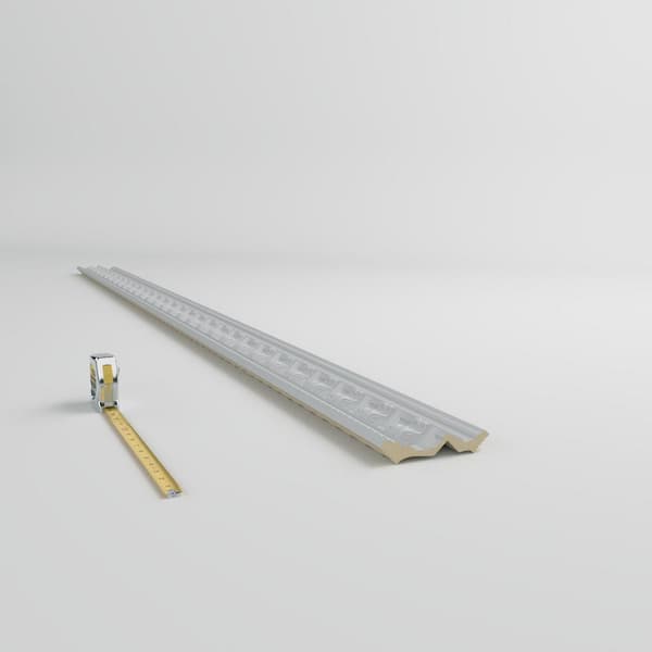 Ekena Millwork Waco 4 in. D x 5.625 in. W x 96 in. L Polyurethane Crown Moulding
